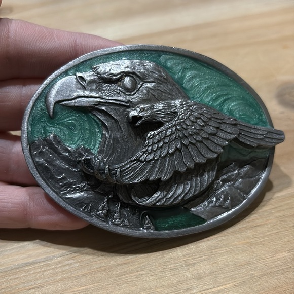 Vintage Eagle Belt Buckle by Siskiyou